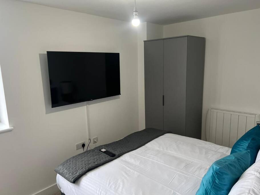 Ferienwohnung Luxury 2 Bed 2 Bath Flat Near Old Trafford Manchester Exterior foto